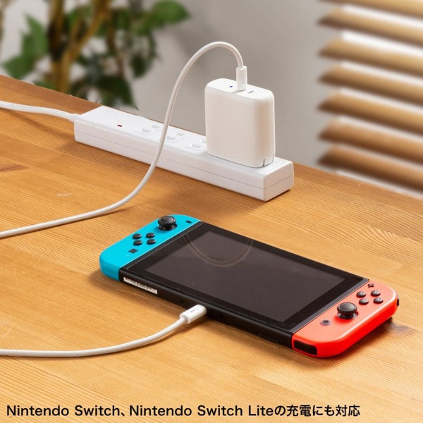 サンワサプライ USB Type-C シリコンメッシュケーブル 2m ホワイト KU-CCP60SM20W 1個（ご注文単位1個）【直送品】