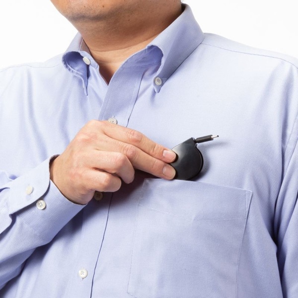 サンワサプライ USB2.0 Type-C 巻取りケーブル 0.8m ブラック KU-CCP60M08BK 1個（ご注文単位1個）【直送品】