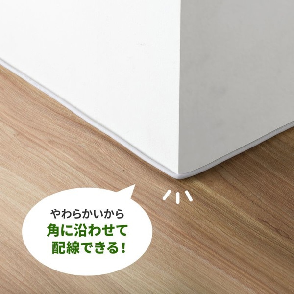 サンワサプライ LANケーブル カテゴリ7 1m ホワイト KB-SL7YS-01W 1個(ご注文単位1個)【直送品】