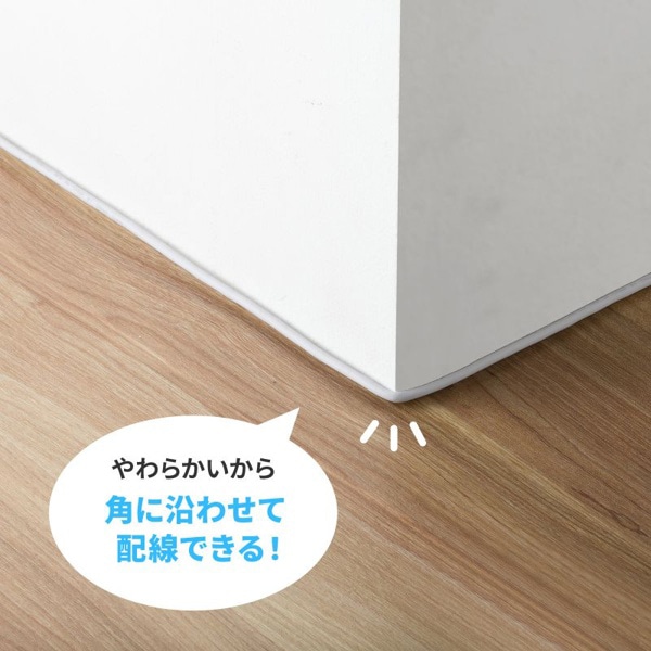 サンワサプライ LANケーブル カテゴリ5e STP 1m ホワイト KB-SL5STPS-01W 1個（ご注文単位1個）【直送品】