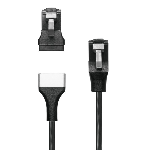 サンワサプライ ブレイクアウェイLANケーブル カテゴリ6A 3m ブラック KB-SL6ABA-03BK 1個（ご注文単位1個）【直送品】