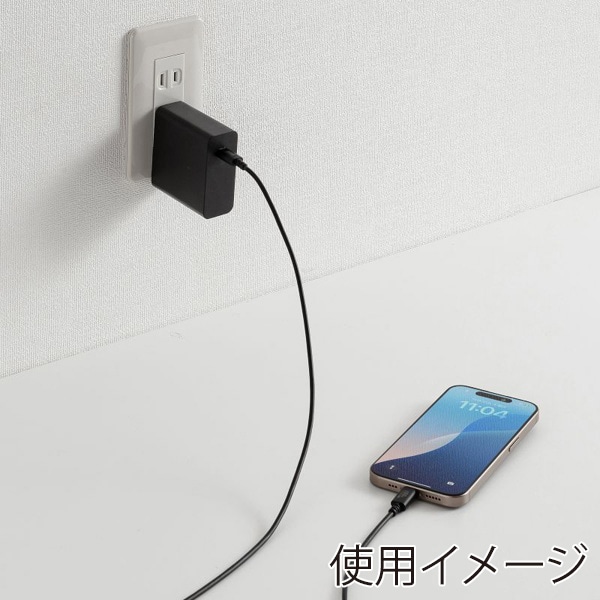 サンワサプライ USB2.0 Type-Cケーブル PD60対応 1m ブラック KU-CCP6010BK 1個（ご注文単位1個）【直送品】