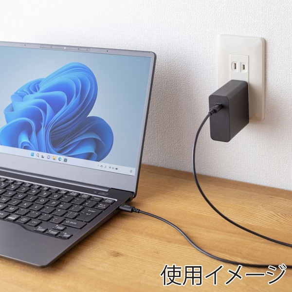 サンワサプライ USB2.0 Type-Cケーブル PD60対応 2m ブラック KU-CCP6020BK 1個（ご注文単位1個）【直送品】