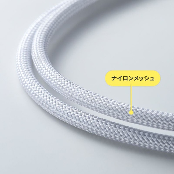 サンワサプライ USB2.0 Type-C 回転ケーブル 1.8m ブラック KU-CCP100KAW18W 1個（ご注文単位1個）【直送品】