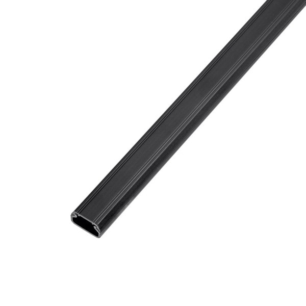 サンワサプライ ケーブルカバー 角型 幅17mm ブラック CA-KK17BK 1個（ご注文単位1個）【直送品】