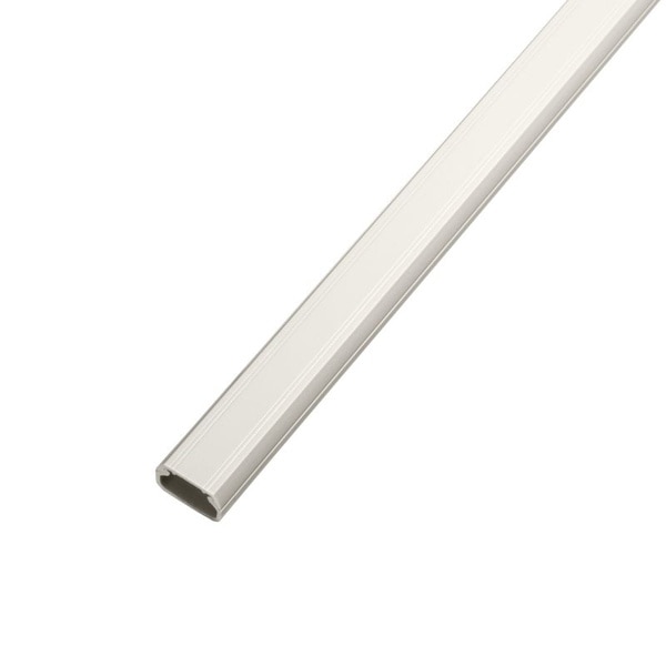 サンワサプライ ケーブルカバー 角型 幅17mm ミルキーホワイト CA-KK17MW 1個（ご注文単位1個）【直送品】