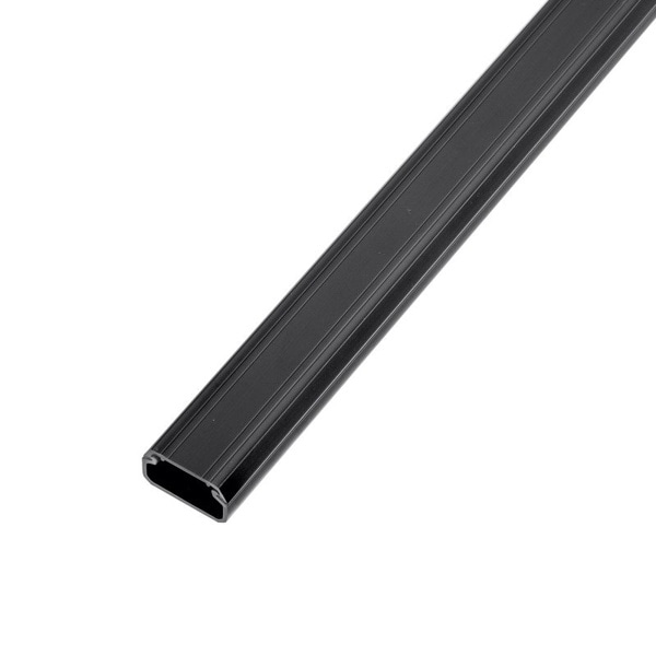 サンワサプライ ケーブルカバー 角型 幅22mm ブラック CA-KK22BK 1個（ご注文単位1個）【直送品】