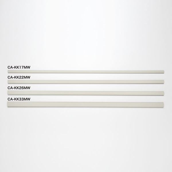 サンワサプライ ケーブルカバー 角型 幅26mm ミルキーホワイト CA-KK26MW 1個（ご注文単位1個）【直送品】