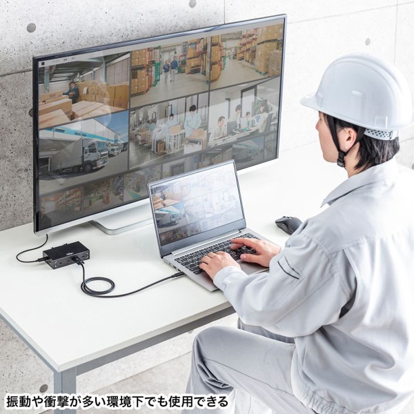 サンワサプライ USB Type-C 20Gbps対応ケーブル デュアルスクリューロック 1m KU-20GCCPEDSL10 1個（ご注文単位1個）【直送品】