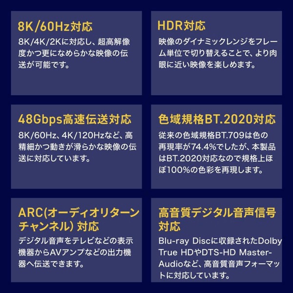 サンワサプライ アーマードHDMIケーブル 20m KM-HD20-UFBA20 1個（ご注文単位1個）【直送品】