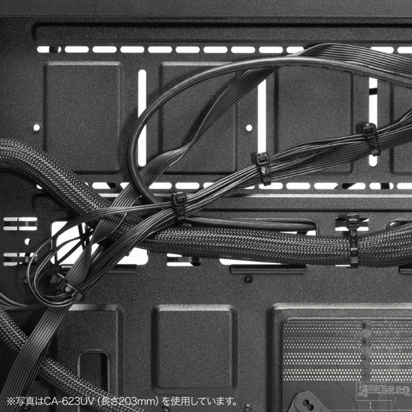 サンワサプライ 結束バンド 屋外用 耐候性 380×7.6mm 50本入 CA-626UV 1個(ご注文単位1個)【直送品】