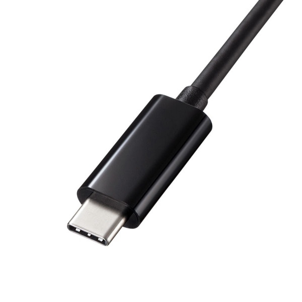 サンワサプライ USB Type-C ギガビットLANアダプタ ハブ付き USB-3TCH19ABKN 1個（ご注文単位1個）【直送品】