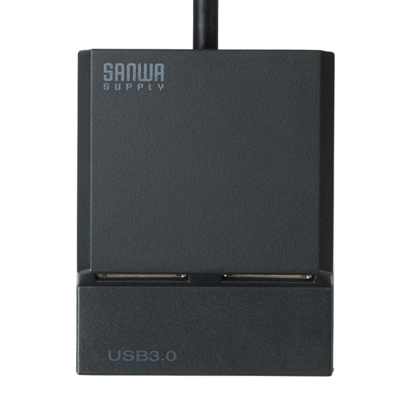 サンワサプライ USB3.2Gen1／USB2.0 コンボハブ USB-3H413BKN 1個（ご注文単位1個）【直送品】