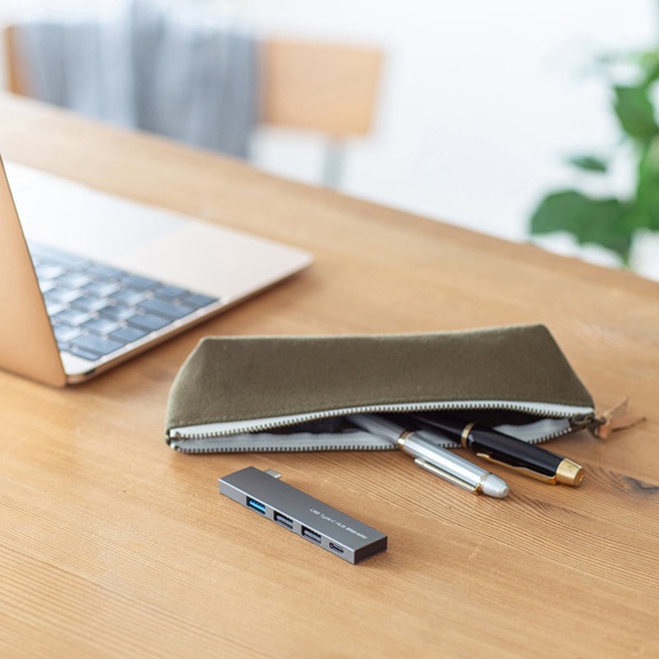 サンワサプライ USB Type-C コンボスリムハブ USB-3TCH21SN 1個（ご注文単位1個）【直送品】