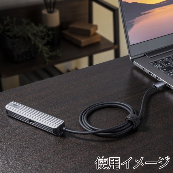 サンワサプライ USB Type-C マルチ変換アダプタ HDMIポート+LANポート付き USB-3TCHLP7S-1 1個（ご注文単位1個）【直送品】