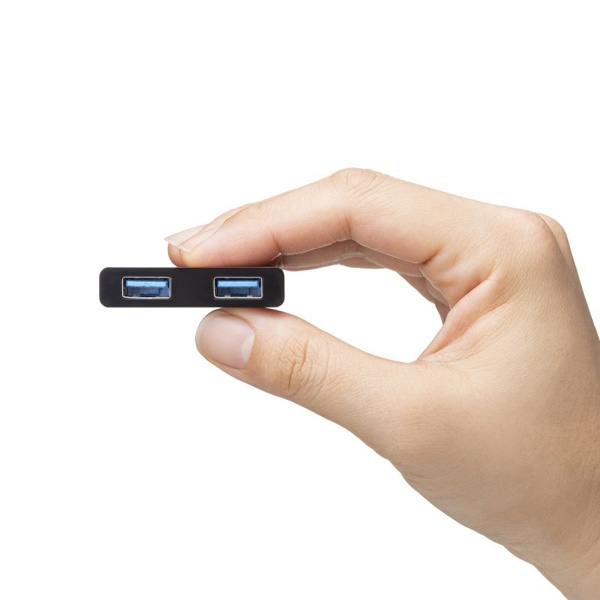 サンワサプライ USB Type-C コンパクトハブ 3ポート USB-3TCP9BK 1個（ご注文単位1個）【直送品】