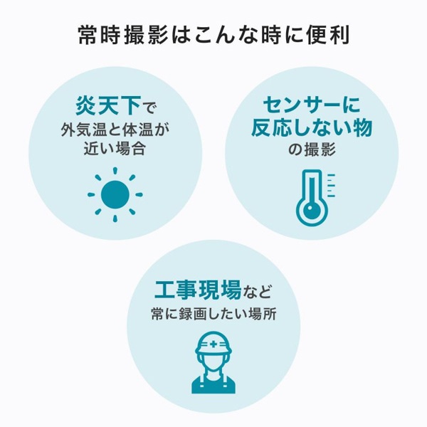 サンワサプライ トレイルカメラ 連続録画機能付き CMS-SC07BK 1個（ご注文単位1個）【直送品】