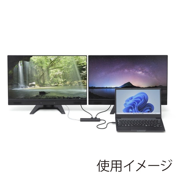 サンワサプライ USB Type-C ドッキングステーション USB-5TCHHPS22BK 1個（ご注文単位1個）【直送品】