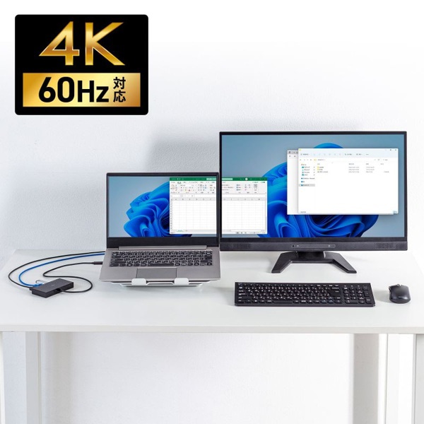 サンワサプライ USB Type-C ドッキングステーション USB-A×2ポート付き USB-DKM10BK 1個（ご注文単位1個）【直送品】