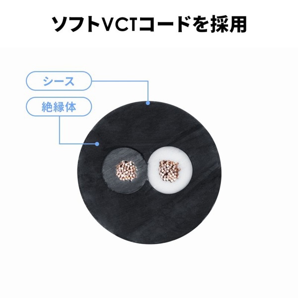 サンワサプライ 防雨型電源延長コード 3P 1個口 5m TAP-EX35B-5 1個（ご注文単位1個）【直送品】