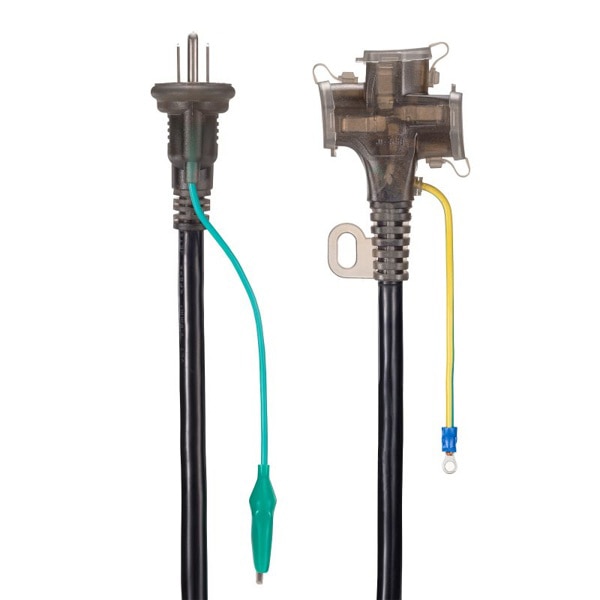サンワサプライ 電源延長コード アースピン折りたたみプラグ 防塵キャップ付き 3個口 5m TAP-EX36B-5 1個（ご注文単位1個）【直送品】