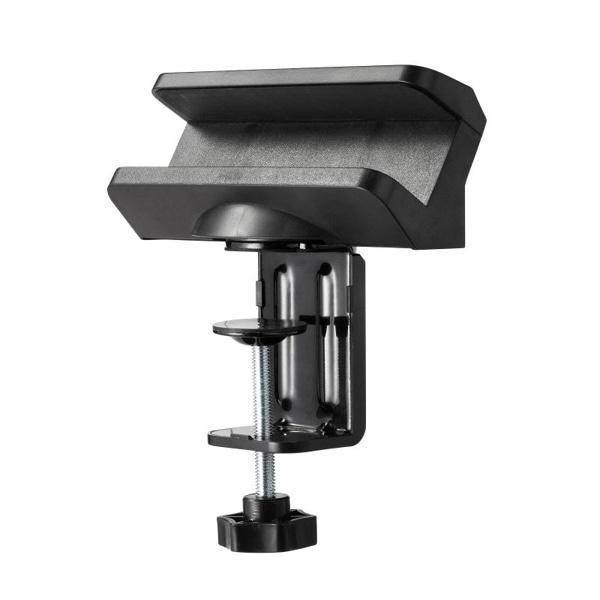 サンワサプライ 電源タップ回転型固定ホルダー デスククランプ式 ブラック TAP-CLAMP1BK 1個（ご注文単位1個）【直送品】