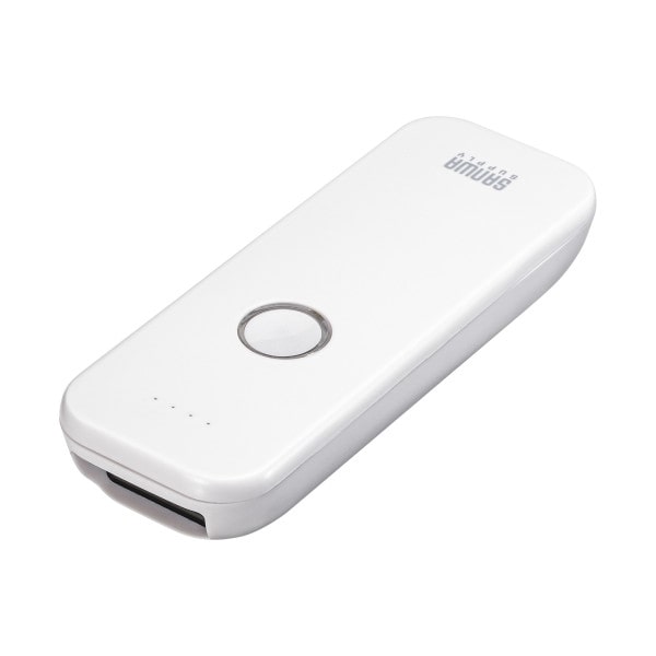 サンワサプライ 1次元バーコードリーダー Bluetooth対応 BCR-BT1D8W 1個(ご注文単位1個)【直送品】