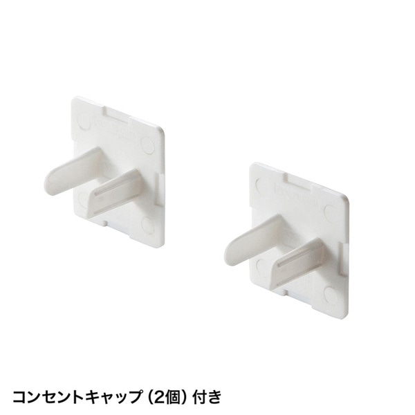 サンワサプライ 電源タップ 2極抜け止めタイプ 2P 7個口 5m TAP-F27-5KP 1個（ご注文単位1個）【直送品】