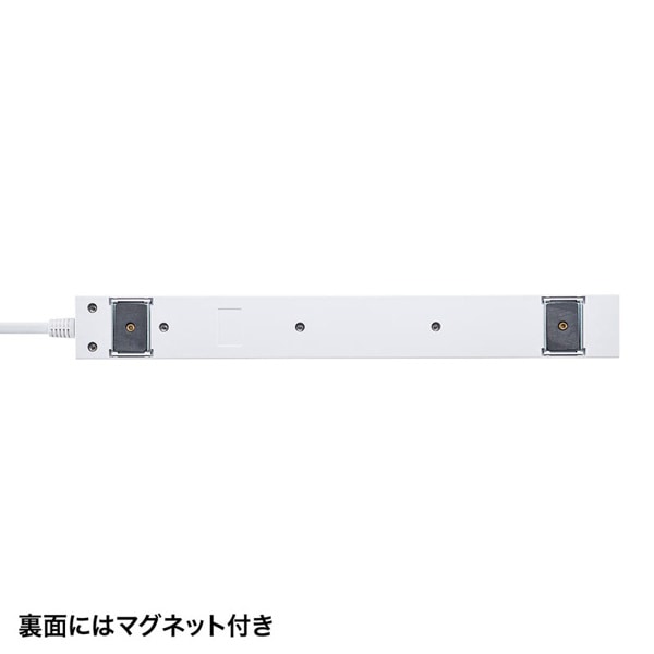 サンワサプライ 雷ガードタップ シャッター付き 2P・10個口・2m TAP-SP217-2 1個（ご注文単位1個）【直送品】