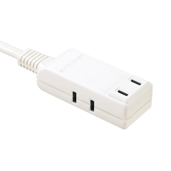 サンワサプライ マイクロタップ 収納式スイングプラグ 3個口 0.2m ホワイト TAP-M702W 1個（ご注文単位1個）【直送品】