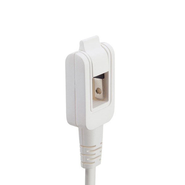 サンワサプライ マイクロタップ 収納式スイングプラグ 4個口 0.5m ホワイト TAP-M805W 1個（ご注文単位1個）【直送品】