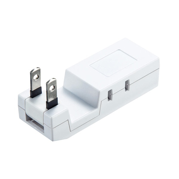 サンワサプライ 雷ガードタップ 2P 4個口 収納式スイングプラグ TAP-SP225 1個（ご注文単位1個）【直送品】