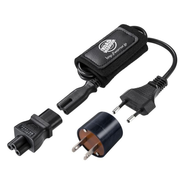 サンワサプライ ノートパソコン用電源コード 高電圧対応 TR-KB1N 1個(ご注文単位1個)【直送品】