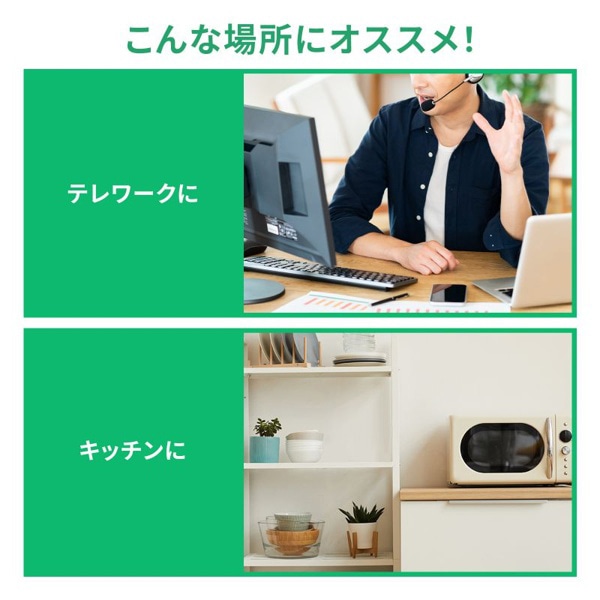 サンワサプライ クランプ固定式タップ ホワイト TAP-B105UC-3W 1個（ご注文単位1個）【直送品】