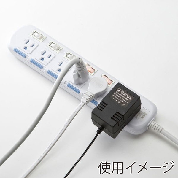 サンワサプライ 省エネタップ トラッキング火災予防プラグ 3P・6個口・2m TAP-S10N2-2 1個(ご注文単位1個)【直送品】