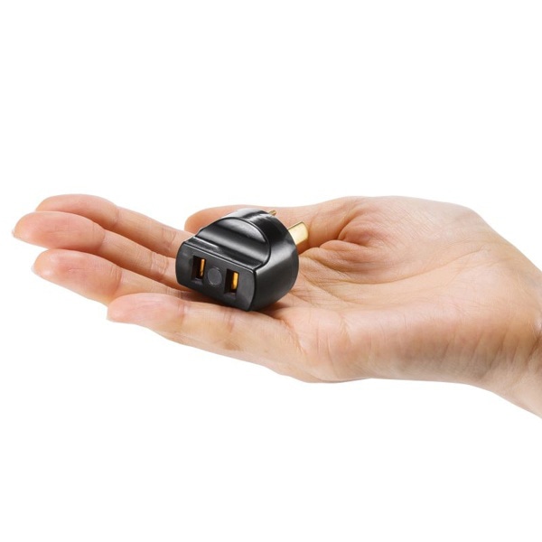 サンワサプライ 海外用プラグ変換アダプタ Oタイプ TR-AD25 1個（ご注文単位1個）【直送品】