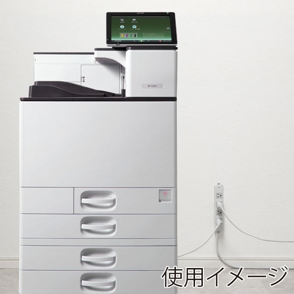 サンワサプライ 工事物件タップ 3P 4個口 1m グレー TAP-KS4N-1 1個（ご注文単位1個）【直送品】