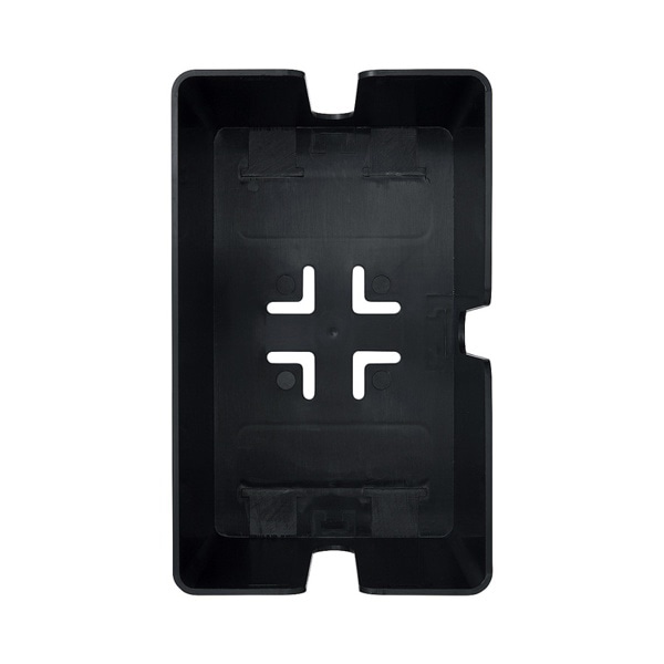 サンワサプライ ケーブル&タップ収納ボックス Sサイズ ブラック CB-BOXP1BKN2 1個（ご注文単位1個）【直送品】