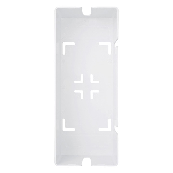 サンワサプライ ケーブル&タップ収納ボックス Lサイズ ホワイト CB-BOXP3WN2 1個（ご注文単位1個）【直送品】