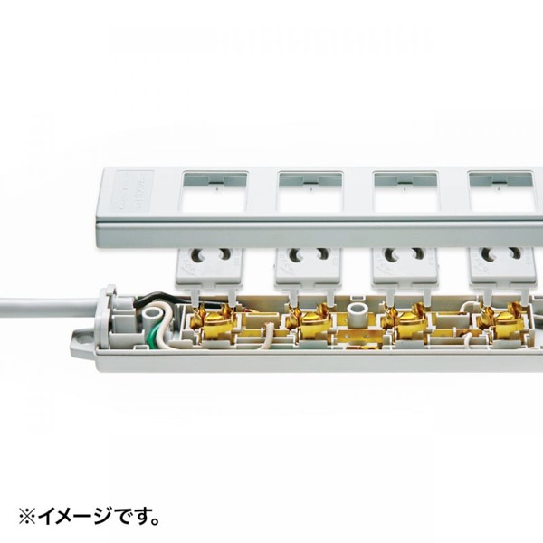 サンワサプライ 電源タップ 一括集中スイッチ付き 2P 7個口 2m TAP-F27-2Z 1個(ご注文単位1個)【直送品】
