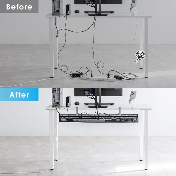 サンワサプライ ケーブル配線トレー メッシュ 汎用タイプ CB-CT5 1個（ご注文単位1個）【直送品】