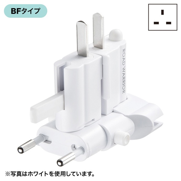 サンワサプライ 海外電源変換アダプタ ブラック TR-AD4BK 1個（ご注文単位1個）【直送品】