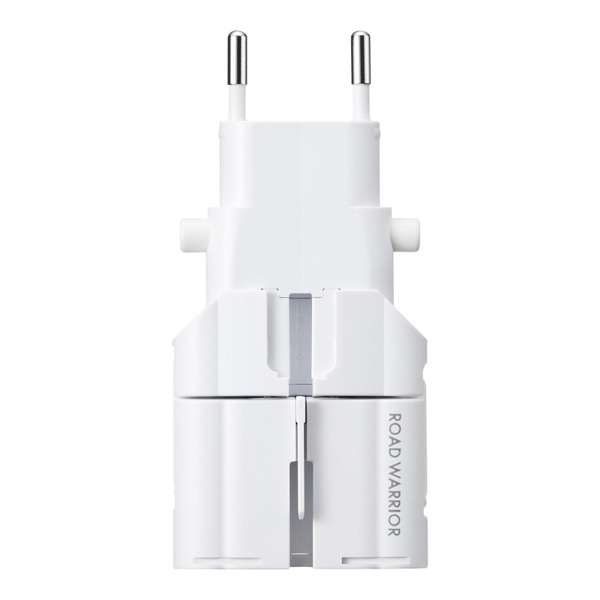 サンワサプライ 海外電源変換アダプタ ホワイト TR-AD4W 1個（ご注文単位1個）【直送品】