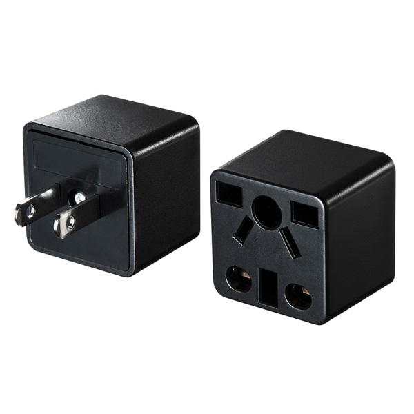 サンワサプライ 日本専用マルチタイプ 電源変換アダプタ ブラック TR-AD5BK 1個（ご注文単位1個）【直送品】