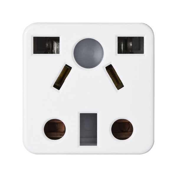 サンワサプライ 日本専用マルチタイプ 電源変換アダプタ ホワイト TR-AD5W 1個（ご注文単位1個）【直送品】