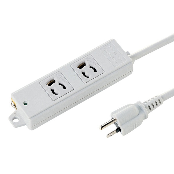 サンワサプライ 工事物件タップ 3P 2個口 10m TAP-K2-10 1個（ご注文単位1個）【直送品】