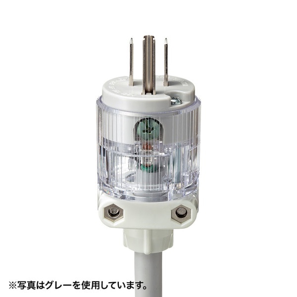 サンワサプライ 医用接地プラグ付き電源タップ 3P 4個口 1m グリーン TAP-HPM4-1G 1個（ご注文単位1個）【直送品】