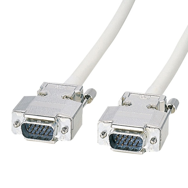 サンワサプライ ディスプレイケーブル アナログRGB 6m KB-HD156N 1個（ご注文単位1個）【直送品】