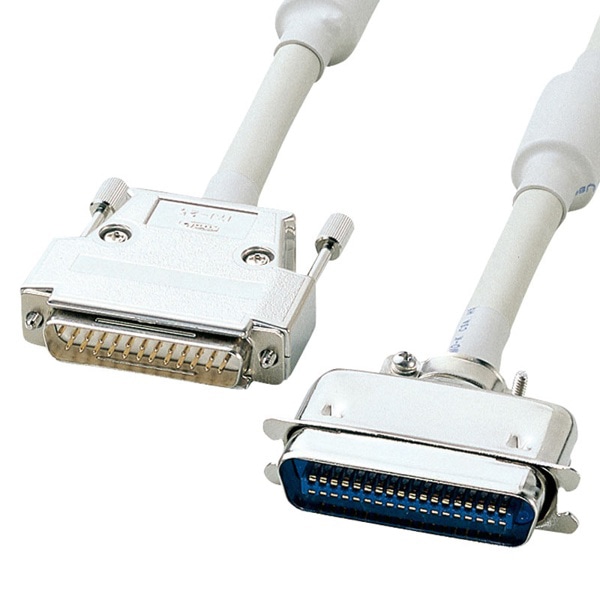 サンワサプライ プリンタケーブル DOS／V用 15m KPU-PS15N 1個（ご注文単位1個）【直送品】