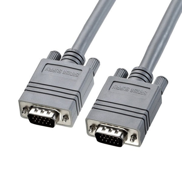 サンワサプライ ディスプレイケーブル 複合同軸 アナログRGB 4m KB-CHD154K2 1個（ご注文単位1個）【直送品】